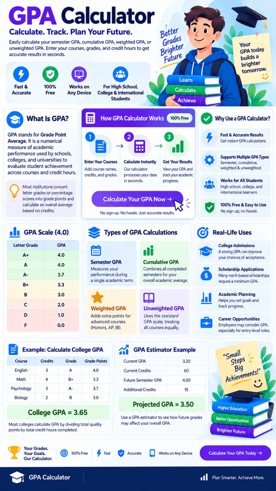 GPA CALCULATOR 2 gpa calculator